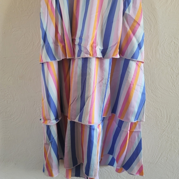 Show Me Your Mumu, Bisou Mini Dress Striped Multi-Color, Size X-Large - NWT - Picture 7 of 10